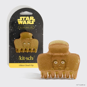 Star Wars™ & Kitsch Pince à cheveux Nuage scintillant C-3PO