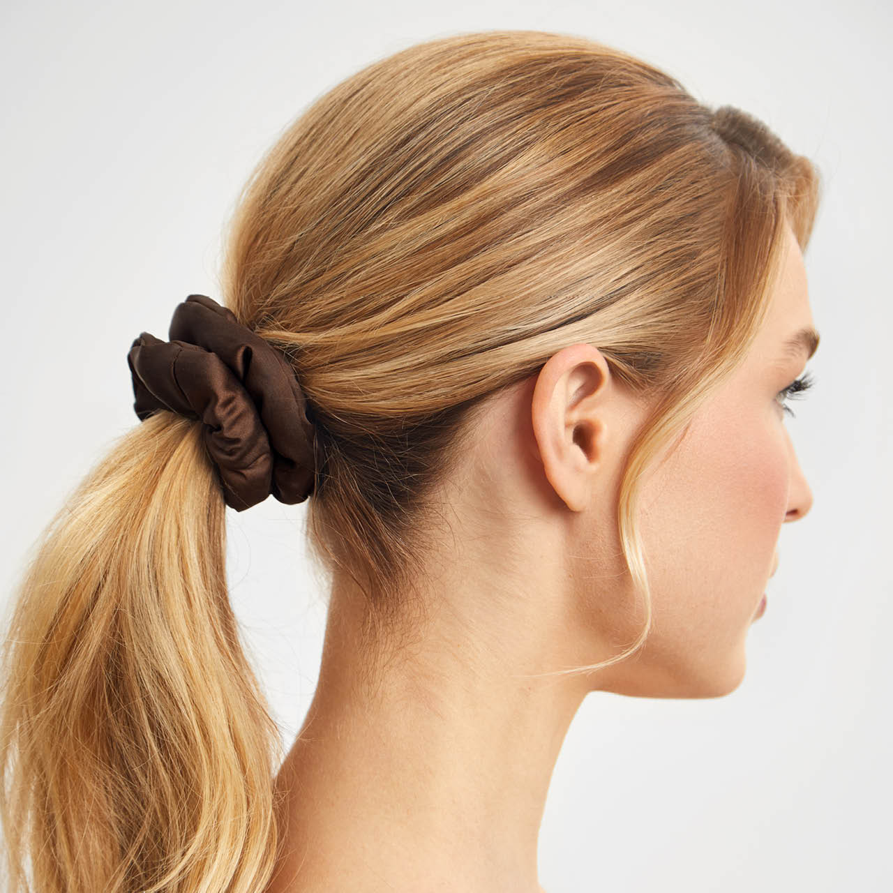 Set di 3 scrunchies Nuvola Palissandro