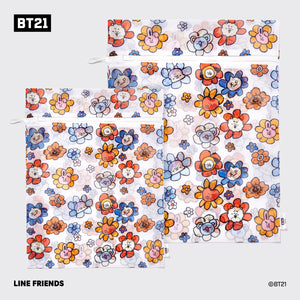 Kitsch x BT21 Bolsas de aseo 2uds - UNIVERSTAR