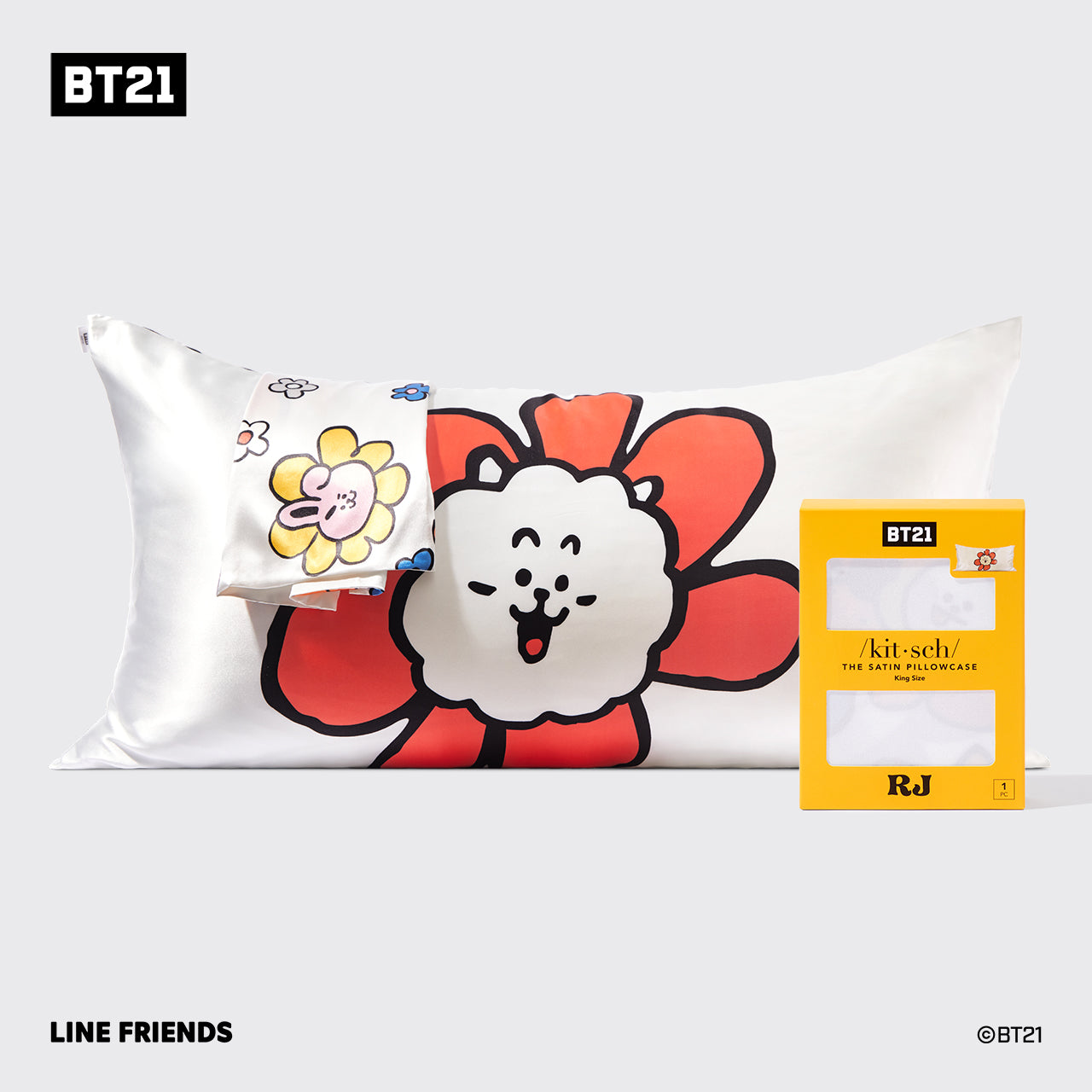 Kitsch x BT21 federa in raso RJ - King