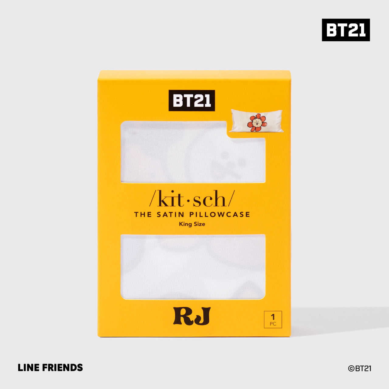 Kitsch x BT21 federa in raso RJ - King