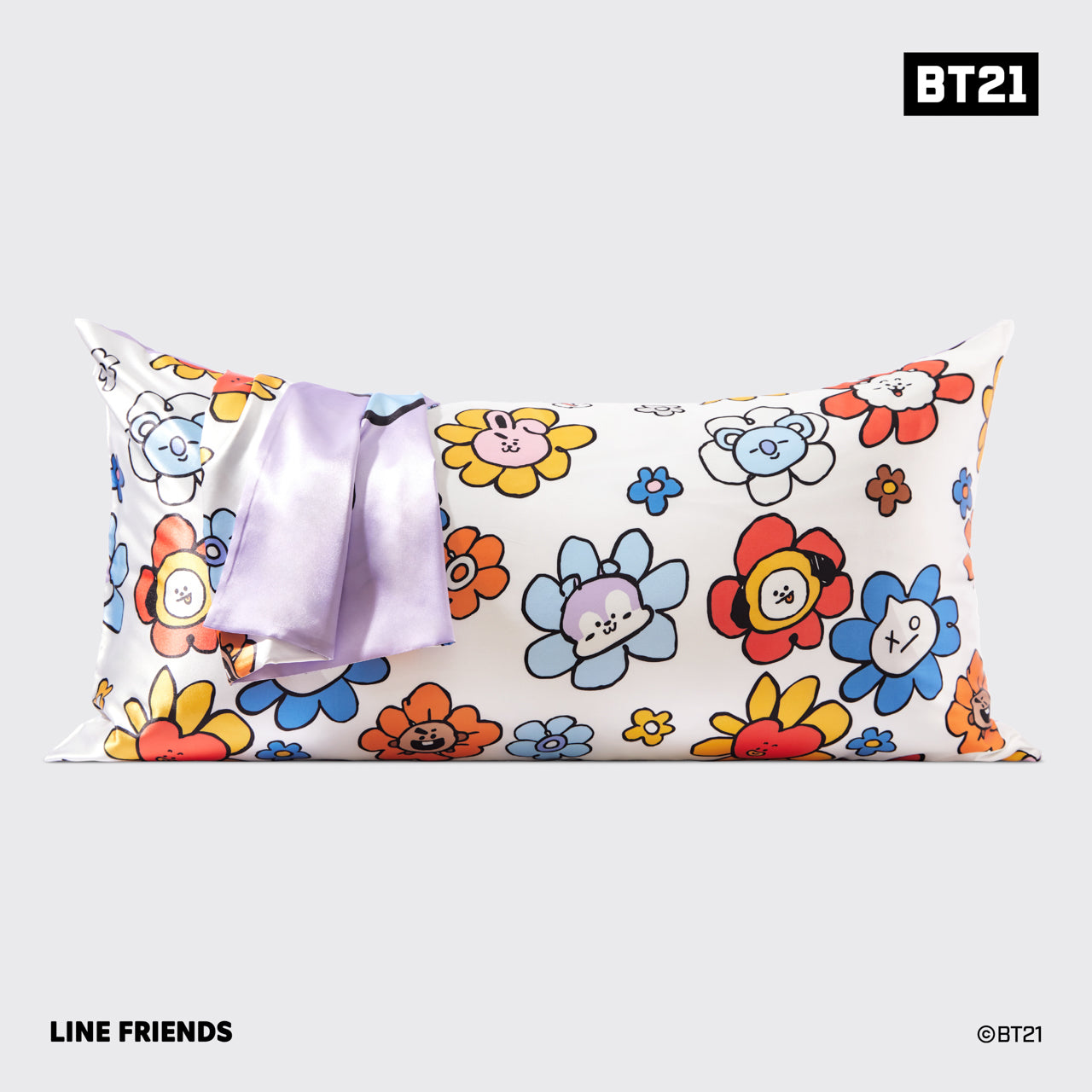 Kitsch x BT21 Funda de almohada MANG - King