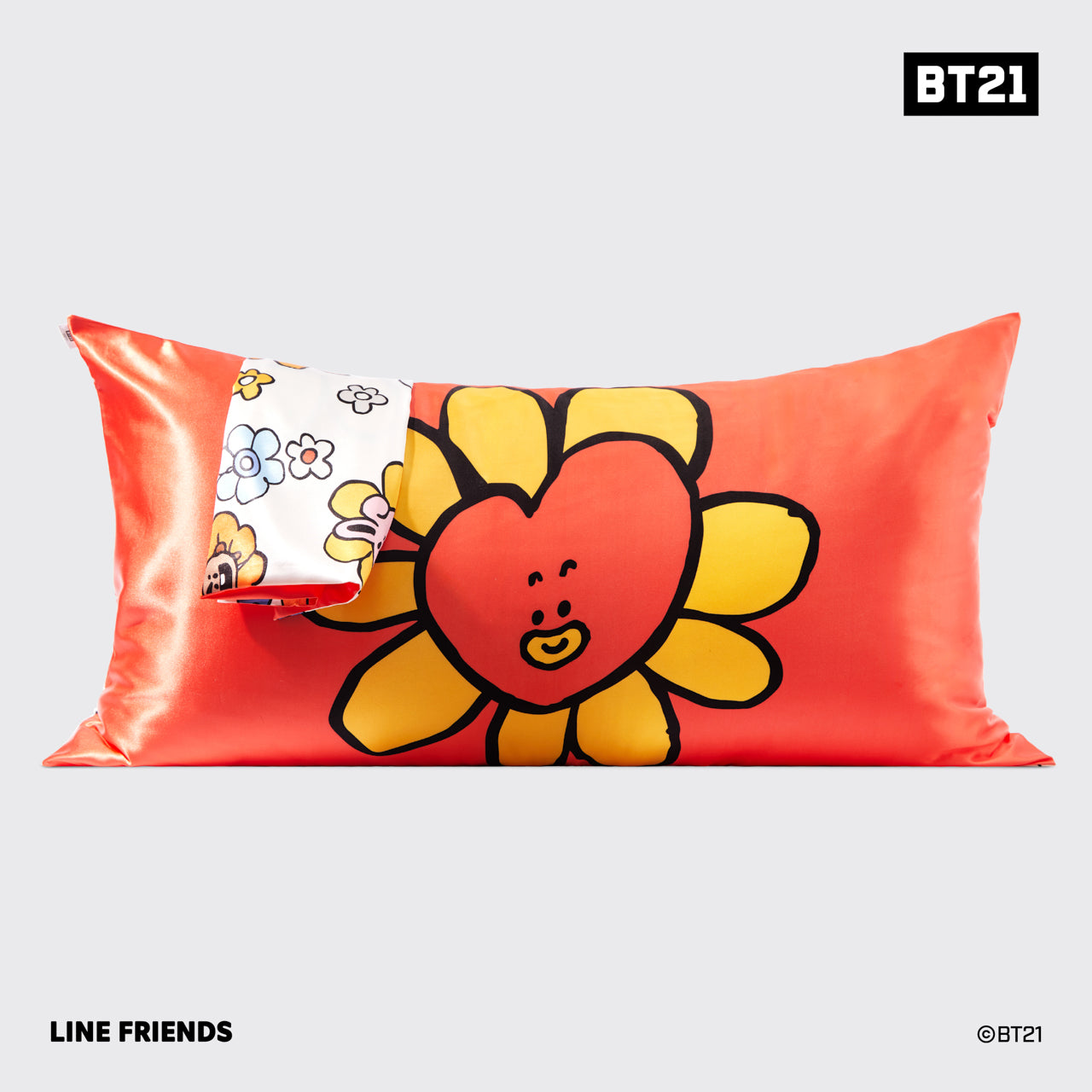 Kitsch x BT21 Funda de almohada TATA - King