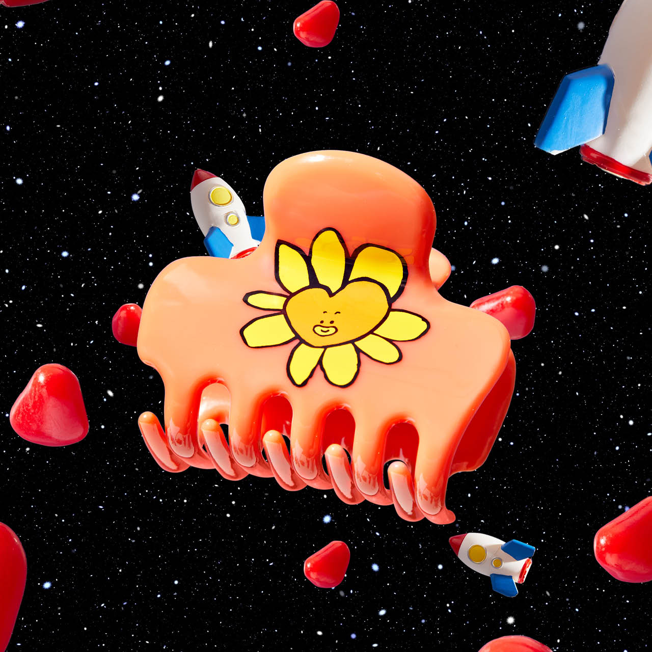 Kitsch x BT21 Pinza Nube - TATA