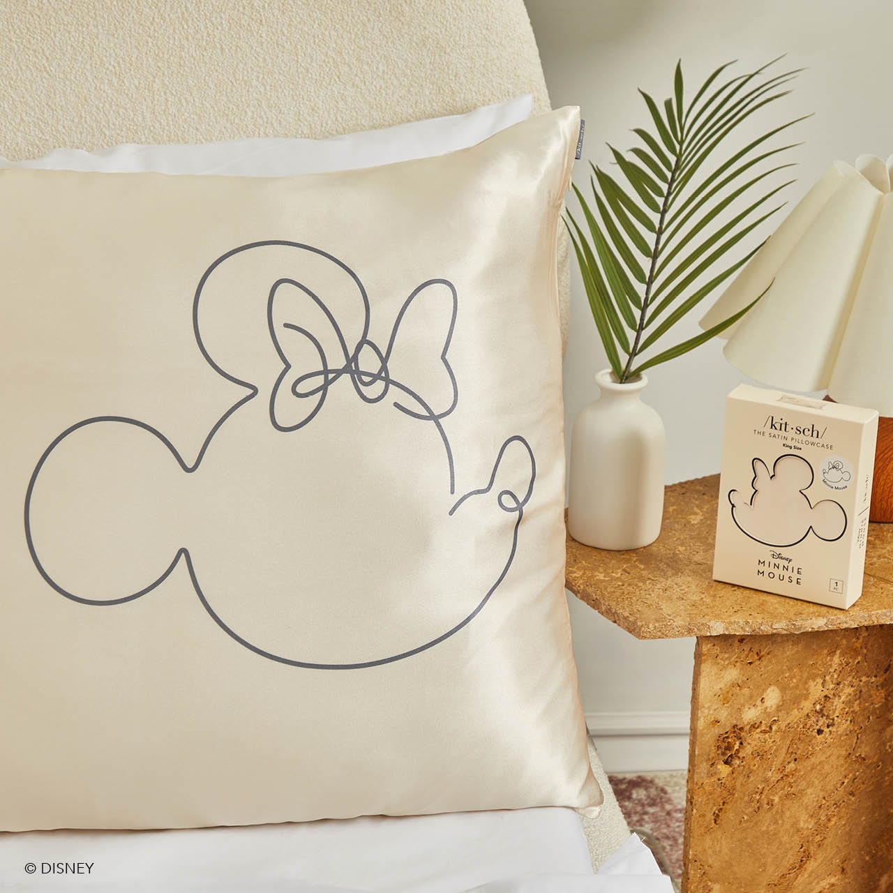 Kitsch x Mickey e Minnie Federa in raso Mrs. Mouse - King