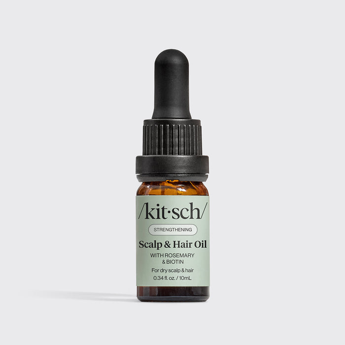 Muestra de aceite equilibrante para cuero cabelludo y cabello con romero y biotina - 0.34fl oz./10mL