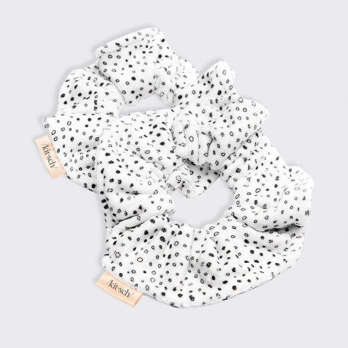 Mikrofaser-Schnelltrocken-Handtuch Scrunchies 2er-Set - Micro Dot