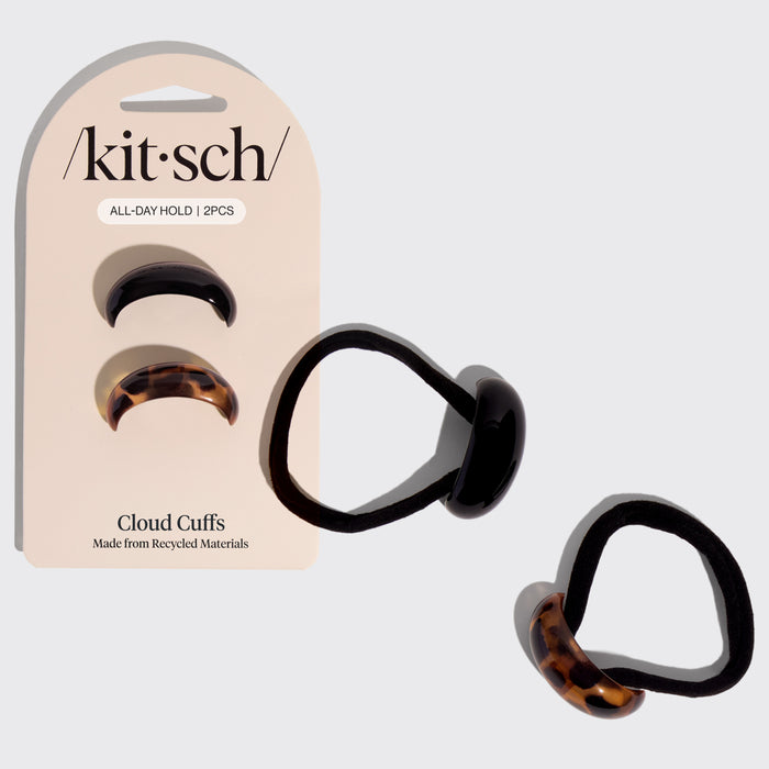 Elastici per capelli Nuvola nero e tartaruga - Piccolo