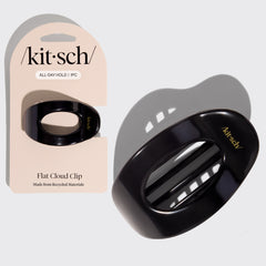 Clip nuage plat Noir - Petit
