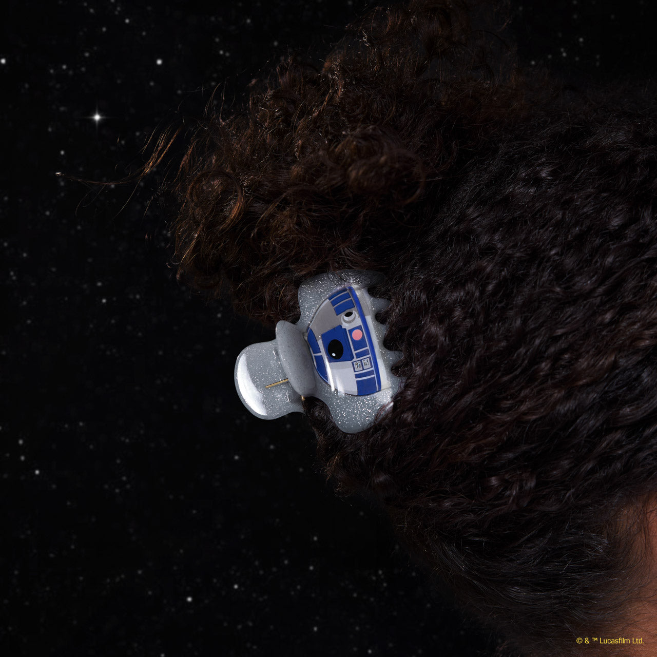 Star Wars™ & Kitsch Glitzer- Wolkenclip in R2-D2