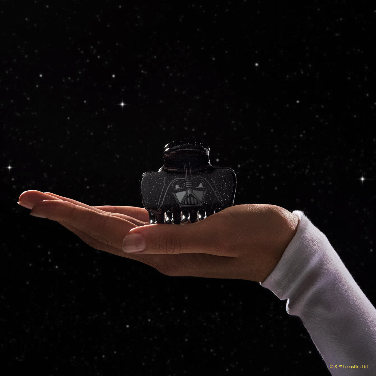 Star Wars™ & Kitsch Glitzer- Wolkenclip in Darth Vader