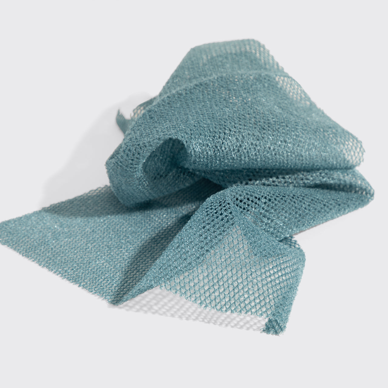 African Net Sponge - Aqua Grey