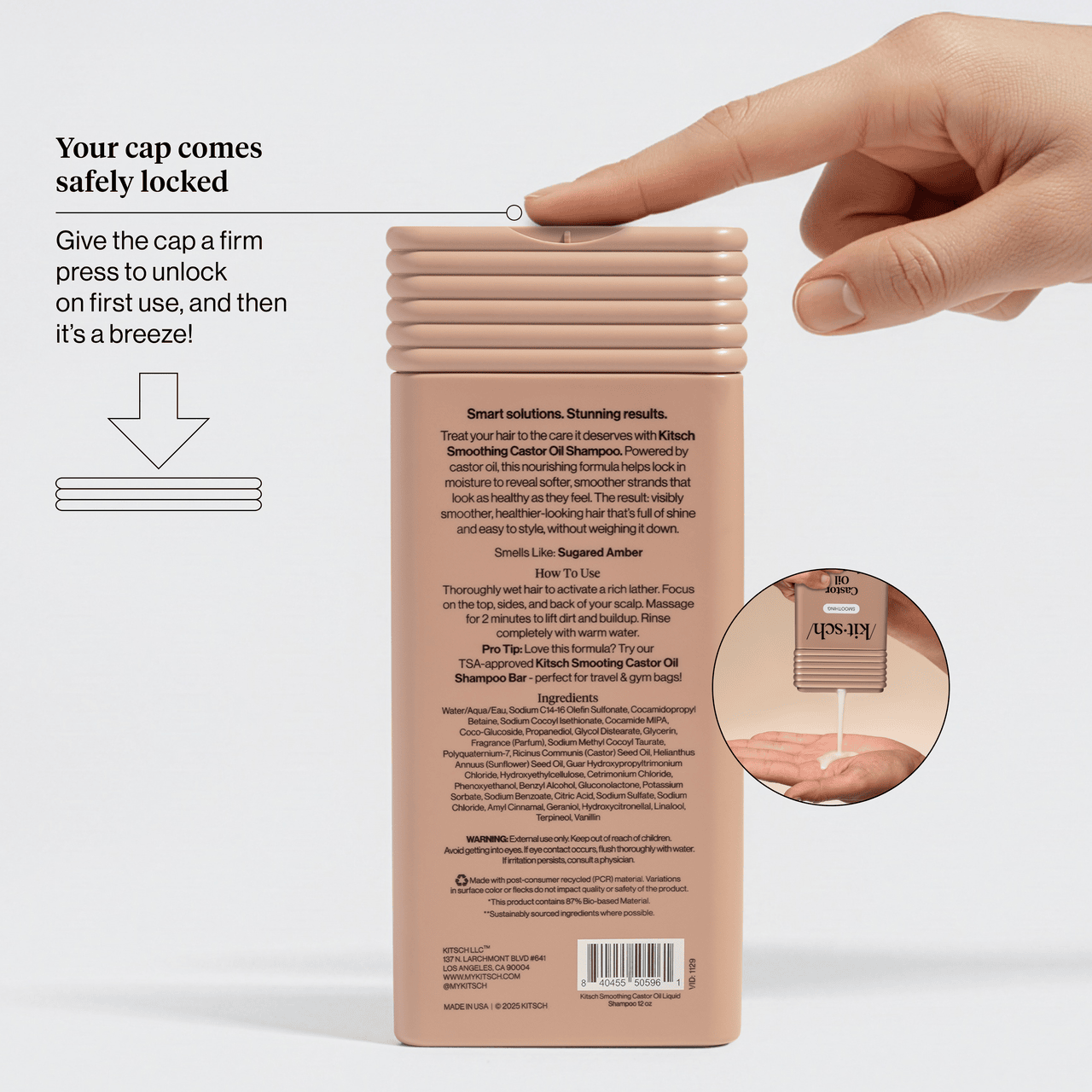 Smoothing Castor Oil Shampoo