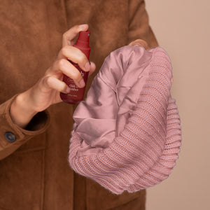 Glazey™ Satin-Lined Beanie - Blush