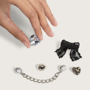 KitschPop™️ Charms in Vintage Black