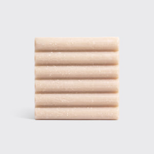 KITSCH Solid Shave Butter — product close-up shot — Free of parabens, phthalates, silicones, sulfates, & artificial fragrance — reduces single-use plastic, saving two bottles of shaving cream