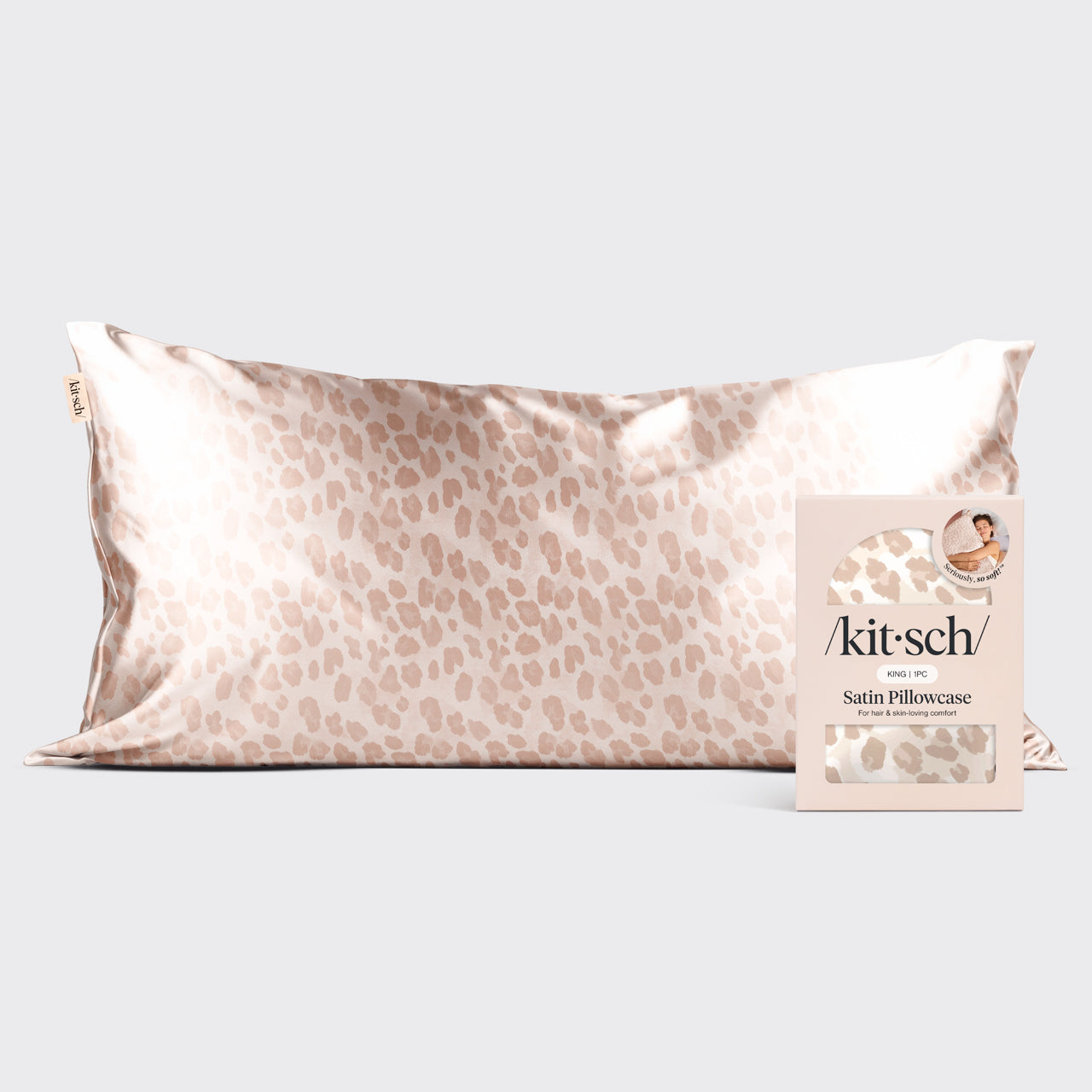 Kissenbezug in Leopard  - King