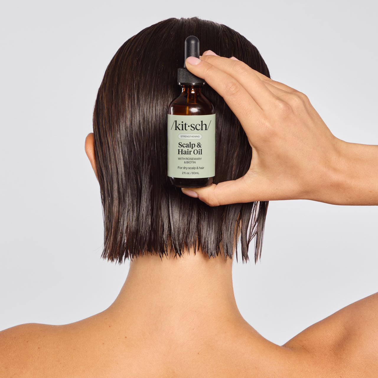 Óleo de Alecrim para Fortalecimento do Couro Cabeludo e do Cabelo com Biotina 3 Embalagens