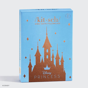Kitsch & Disney Satin Kopfkissenbezug - Princess Party | King