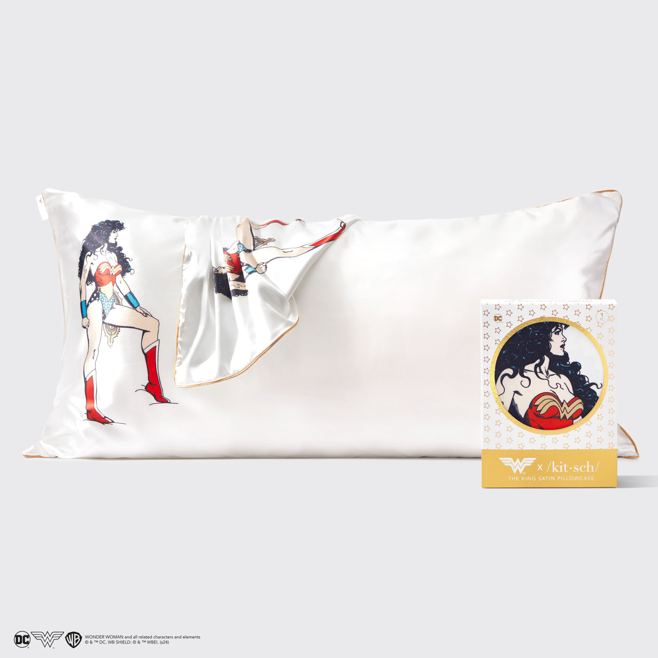 Wonder Woman x Kitsch Kopfkissenbezug - Believe in Wonder | King