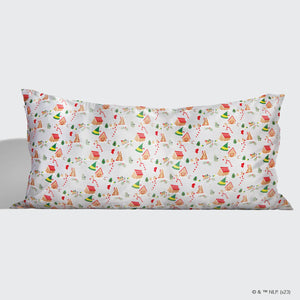 elf x Kitsch Funda de almohada de satén | King