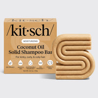 Champú en barra con aceite de coco para cabellos secos y dañados