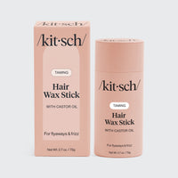 Cera para cabelo em bastão com óleo de rícino