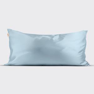 Federa in raso blu Haze - King