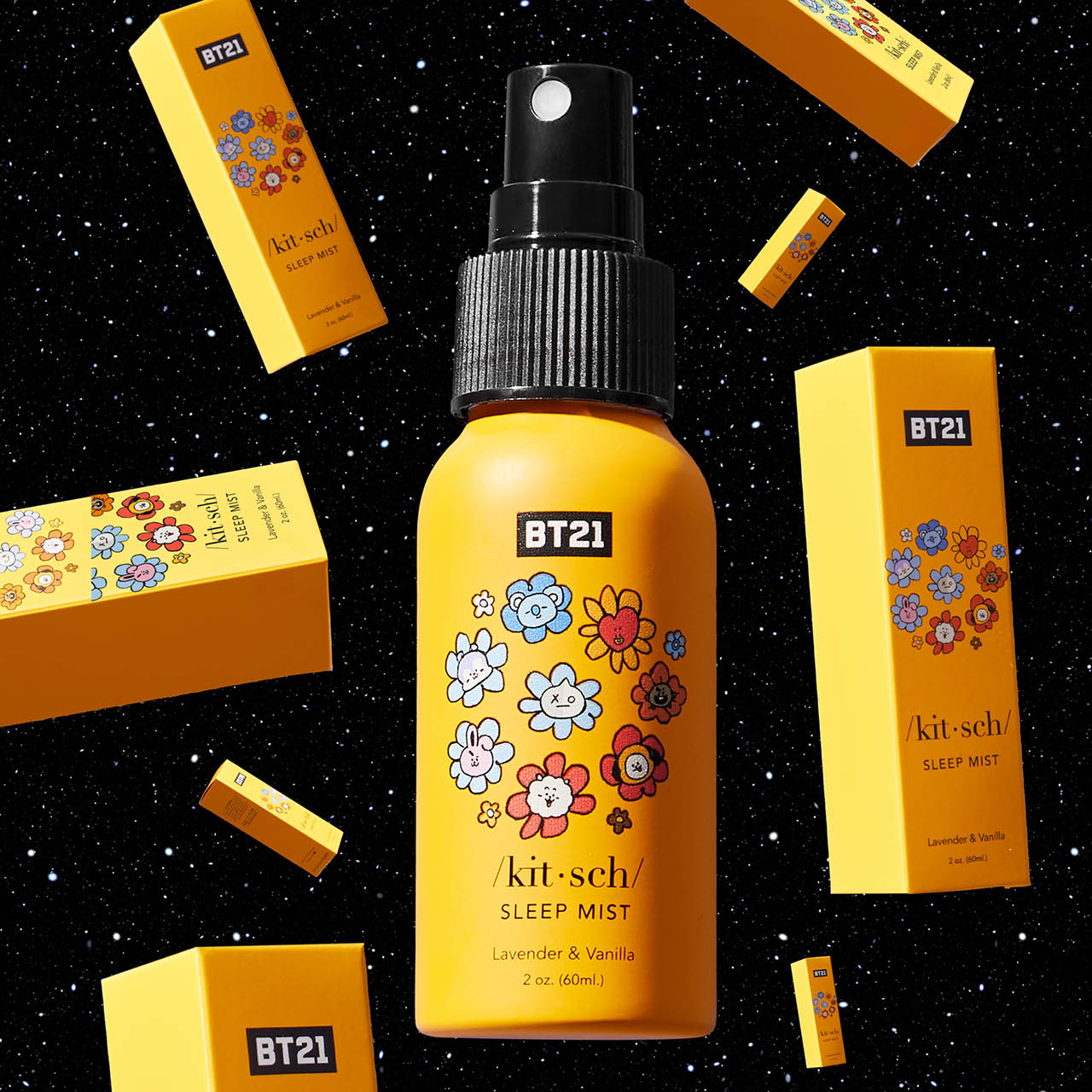 BT21 x Kitsch Sleep Mist - Lavender & Vanilla