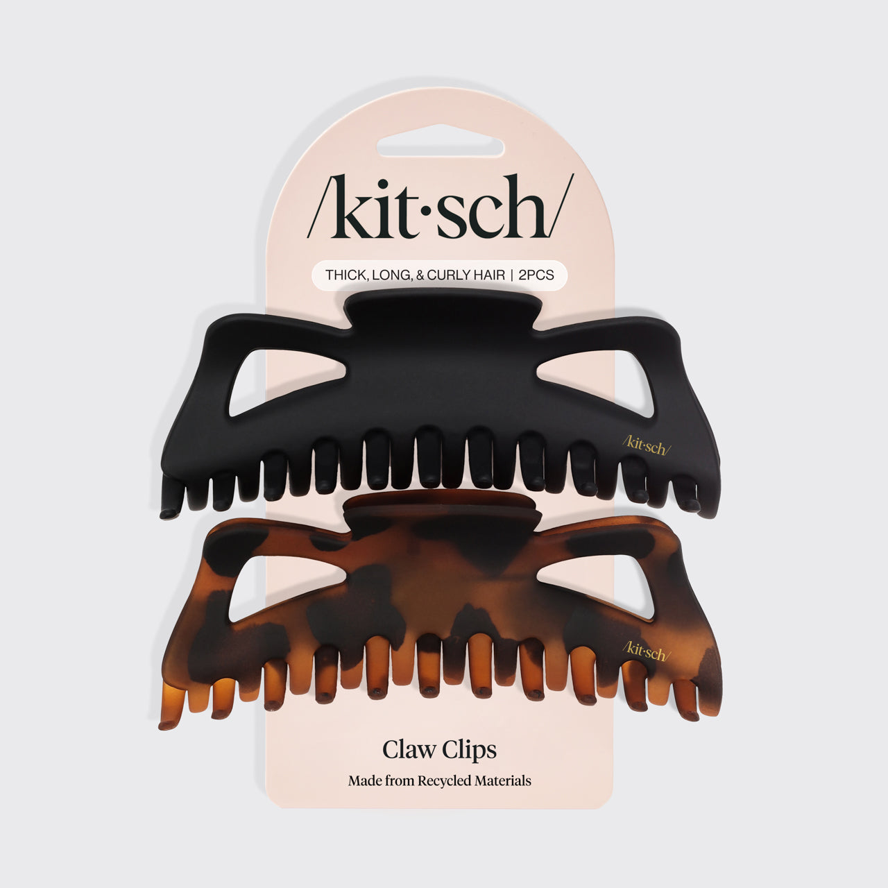 Clips de garra Jumbo Classic 2pc - Plástico reciclado