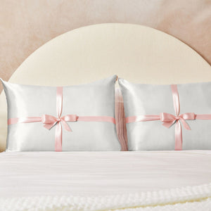 Taie d'oreiller standard Holiday 2pc - Ivory
