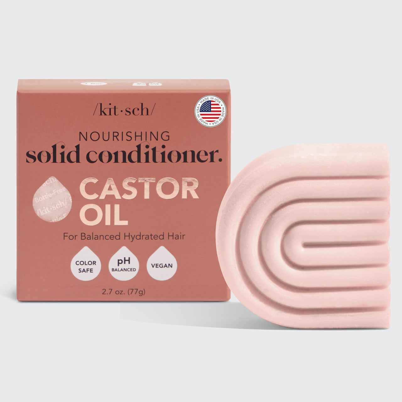 Acondicionador nutritivo en barra de aceite de ricino