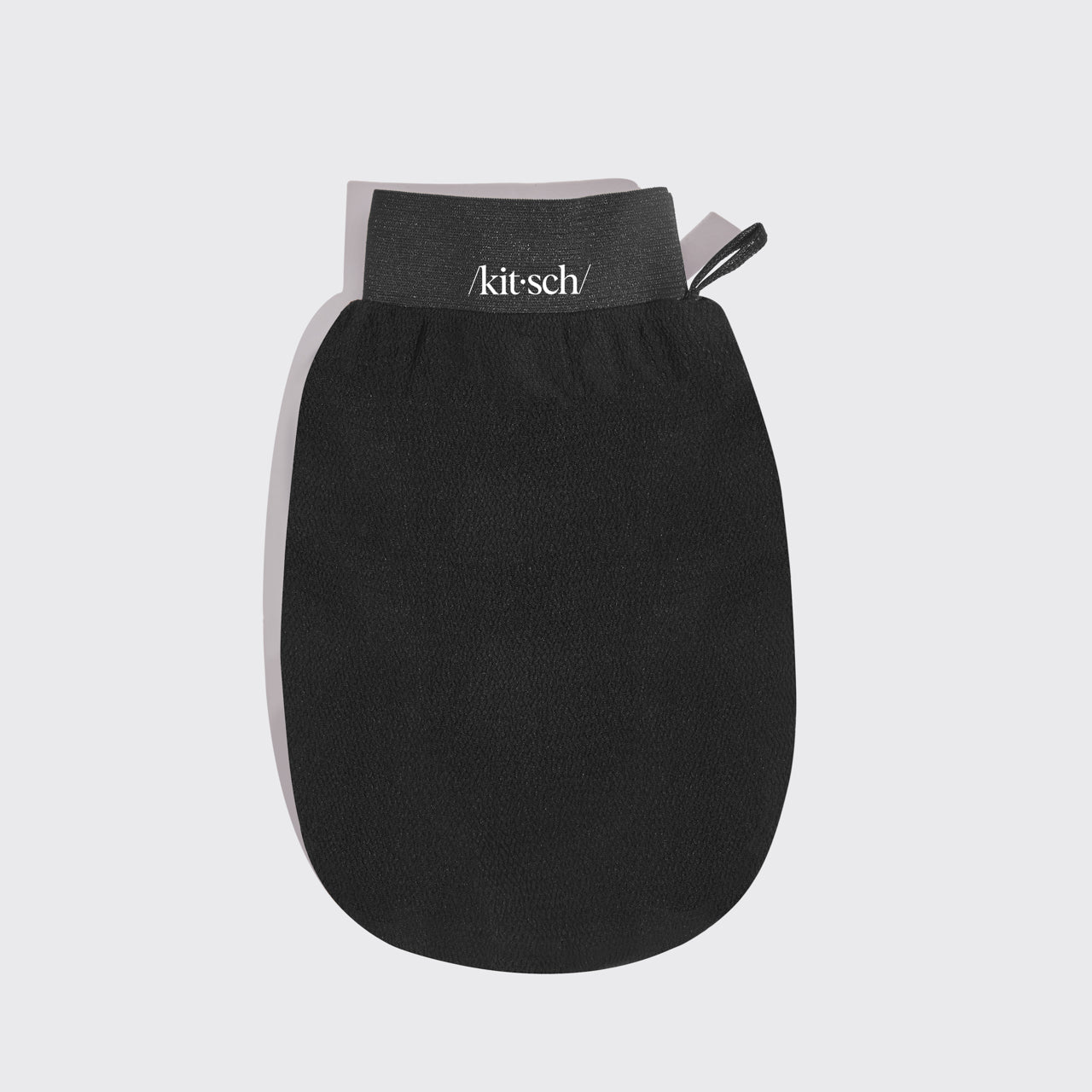 Guante exfoliante 1 unidad - Negro