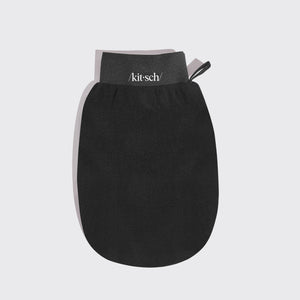 Guante exfoliante 1 unidad - Negro