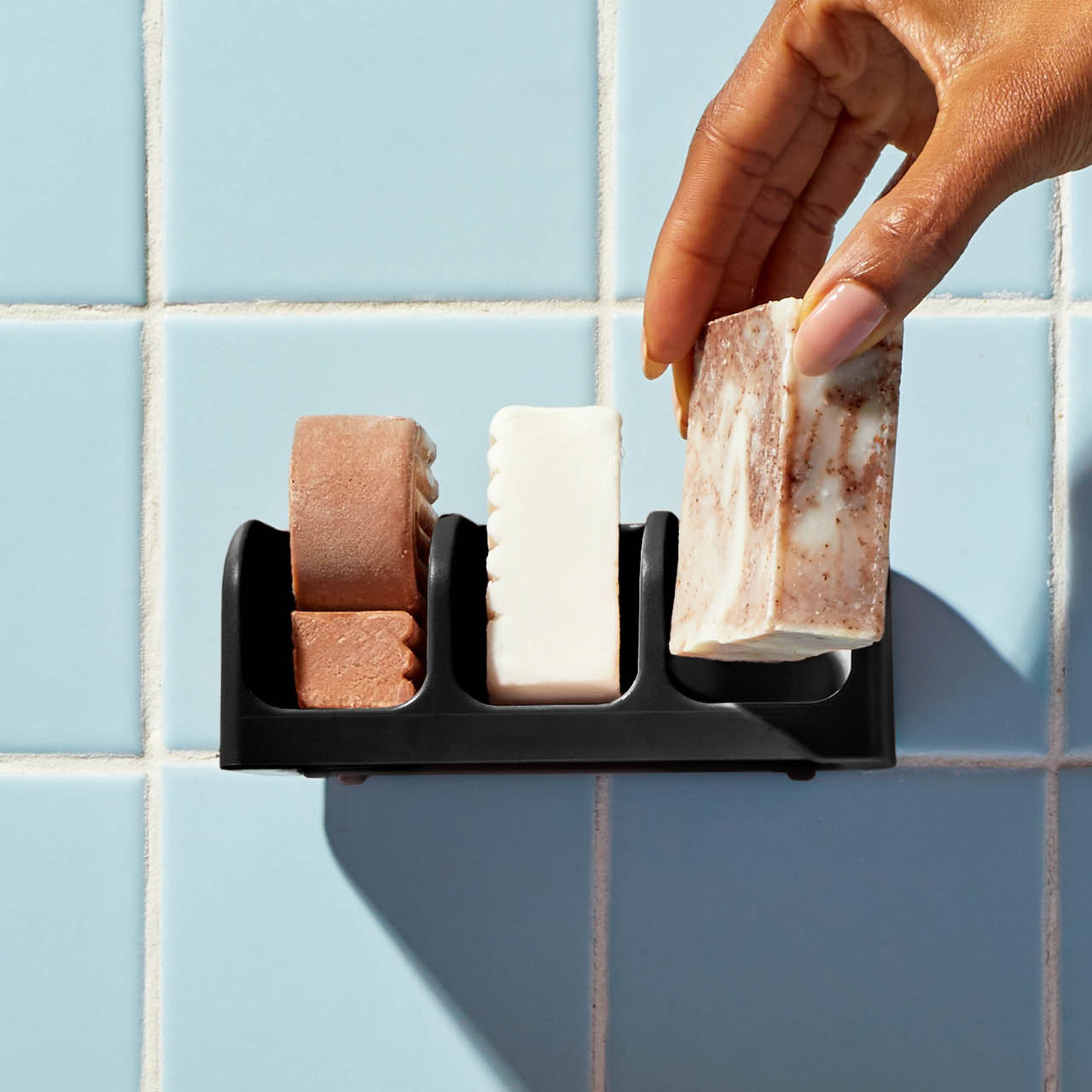 Coffret shampooing et conditionneur à l'eau de riz pour la croissance des cheveux - Noir
