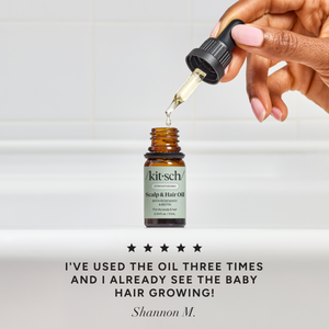 Kitsch - Mini échantillon d'huile pour le cuir chevelu et les cheveux