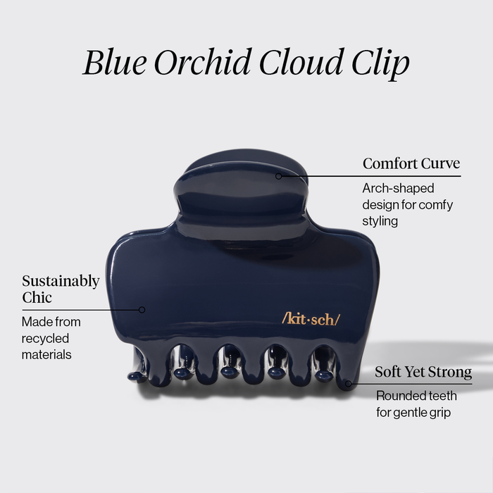 Pinza Nube - Orquídea Azul | Mediana