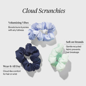 Ensemble de 3 chouchous Nuage - Bouquet de jardin