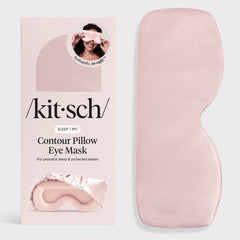 Konturiertes Kissen-Schlafmaske in Blush