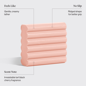 Gel solide à la cerise douce