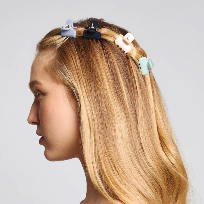 Mini Cloud Claw Clips Conjunto de 8 peças - Garden Bouquet