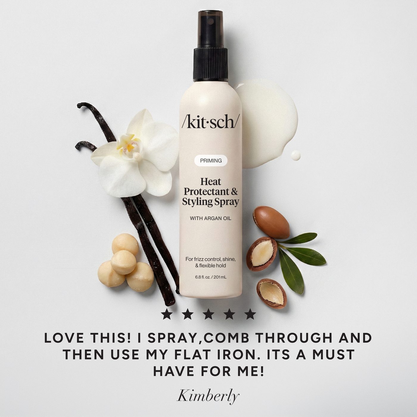 Spray protetor de calor