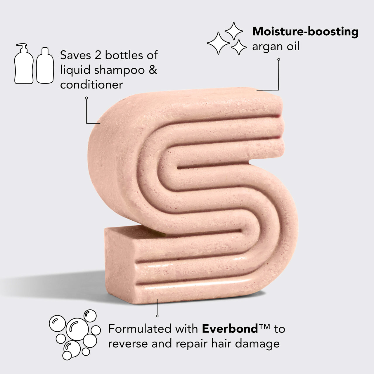 Champú reparador de aceite de argán