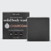 Gel corporal desintoxicante de carbón vegetal