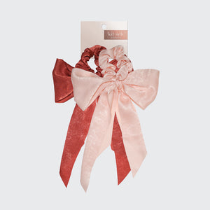 Cachecóis de cetim - Blush/Mauve