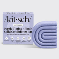 Lila Toning Conditioner Bar für farbbehandeltes & graues Haar
