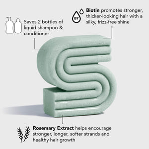 Shampoo e balsamo volumizzante al rosmarino e alla biotina