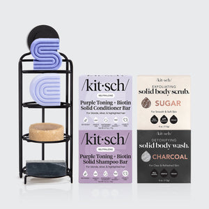 Crea tu set de champú y acondicionador — incluye GRATIS carrito de ducha autovaciante