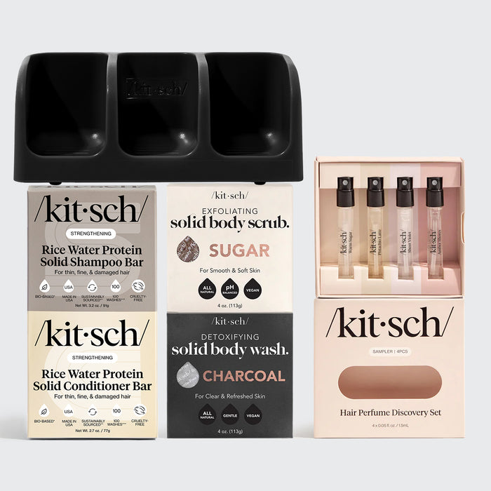 Stellen Sie Ihr Shampoo-Set zusammen – inkl. GRATIS selbstentleerendem Duschkorb