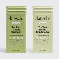 Klärendes Teebaum- und Minz-Shampoo & Conditioner-Set